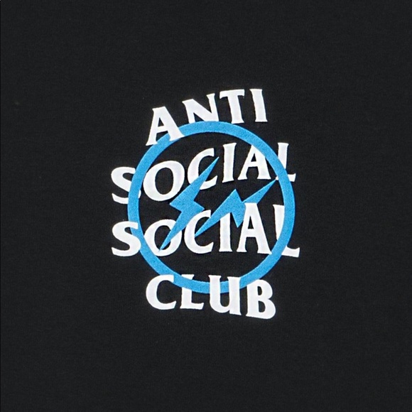 Fragment x ASSC Blue Bolt Hoodie DS - Picture 4 of 4